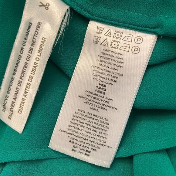 Michael Michael Kors Green Chiffon Maxi Dress S - Picture 5 of 5